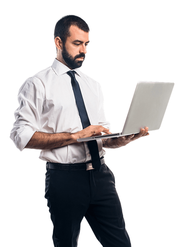 Secure, scalable IT illustration